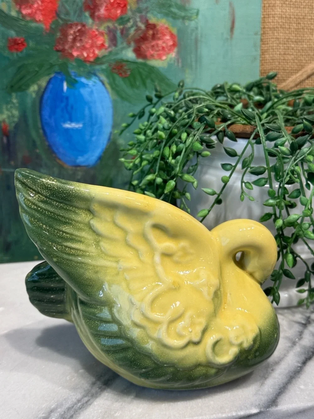 Vintage Swan Planter - Unbranded - Picture 5 of 12